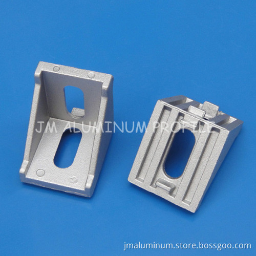 4040 Corner Fitting 40X40 Home Decorative Angle Brackets Aluminum Profile Accessories Connector Gusset Plate